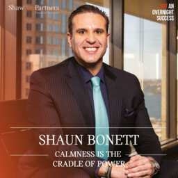 Shaun Bonett - Calmness is the Cradle of Power