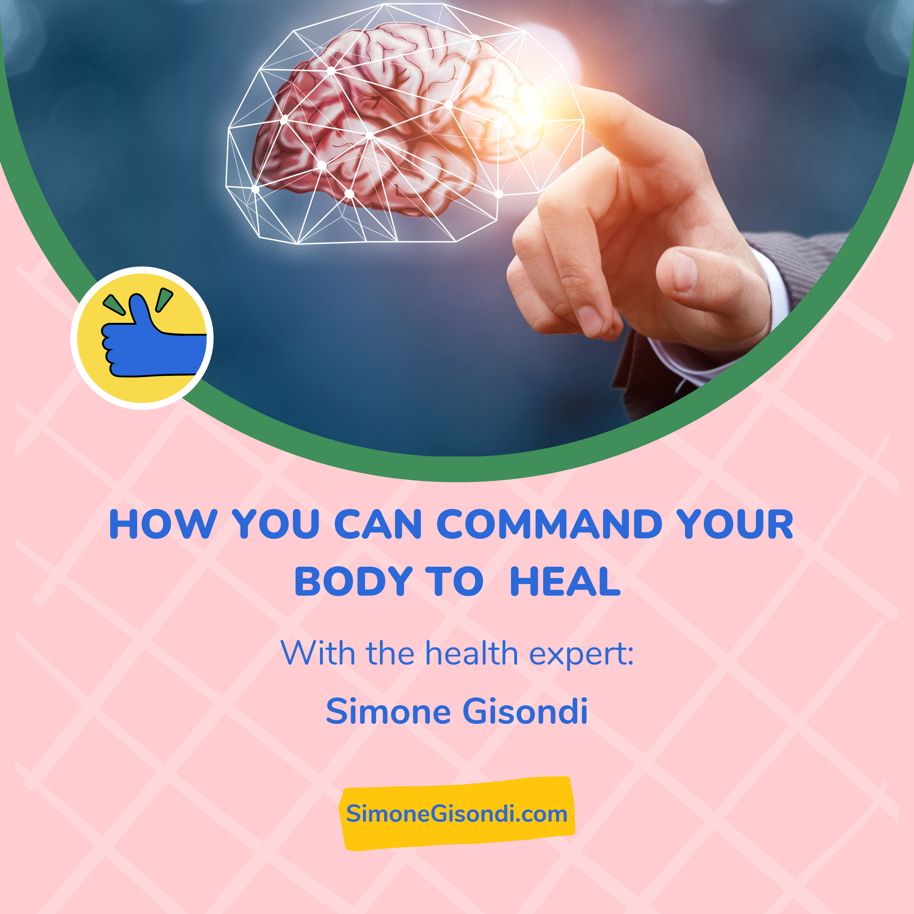 How you can talk to your body to command it to heal