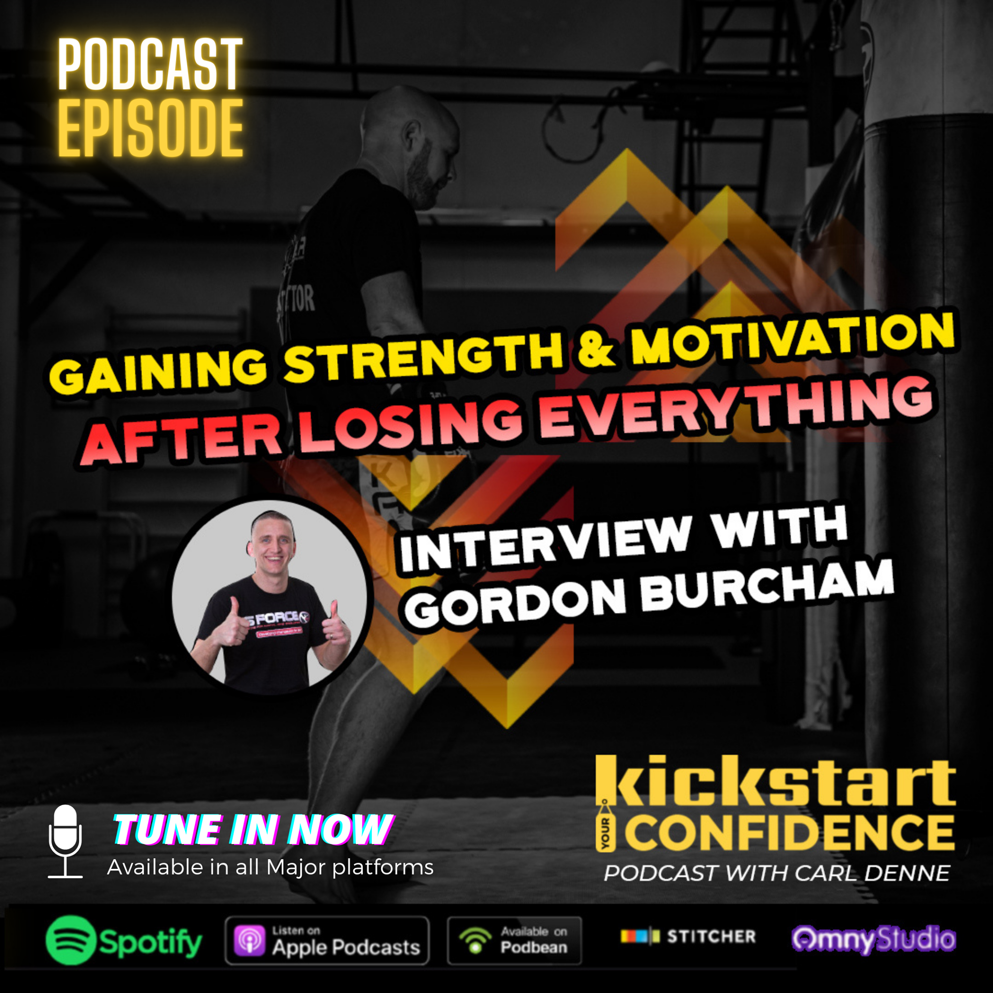 Gaining Strength and Motivation After Losing Everything - Interview with Gordon Burcham