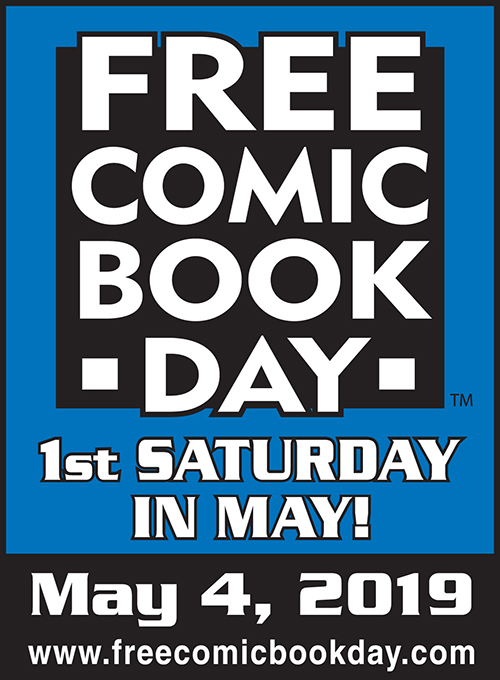 Preview of Free Comic Book Day May 4th 2019!