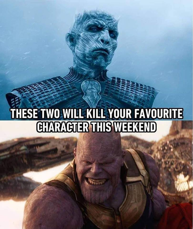 Battle Of WinterFell Pre Show Game Of Thrones & Thanos Vs Night King