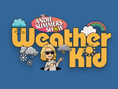 Weather Kid: Kindergartener Caidence 4.12.24