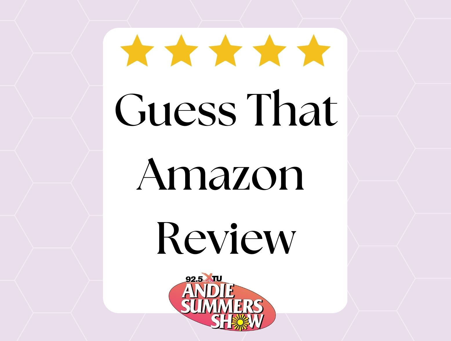 Guess The Amazon Product From It's Reviews