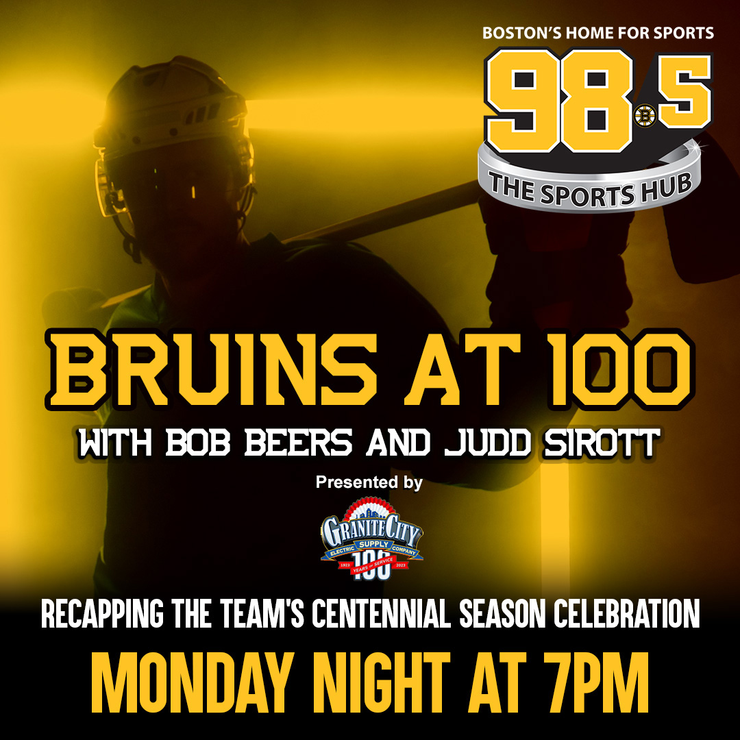 Bruins 100 year special with Judd Sirott and Bob Beers - 4/8/24