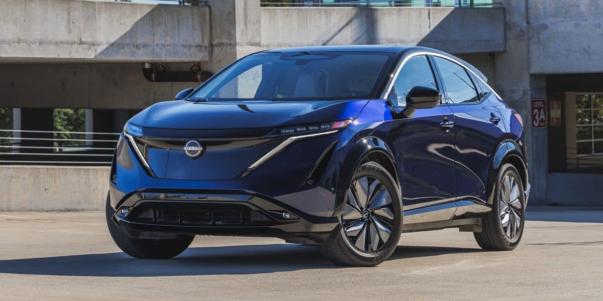 Nissan Ariya EV and IndyNXT Driver Myles Rowe