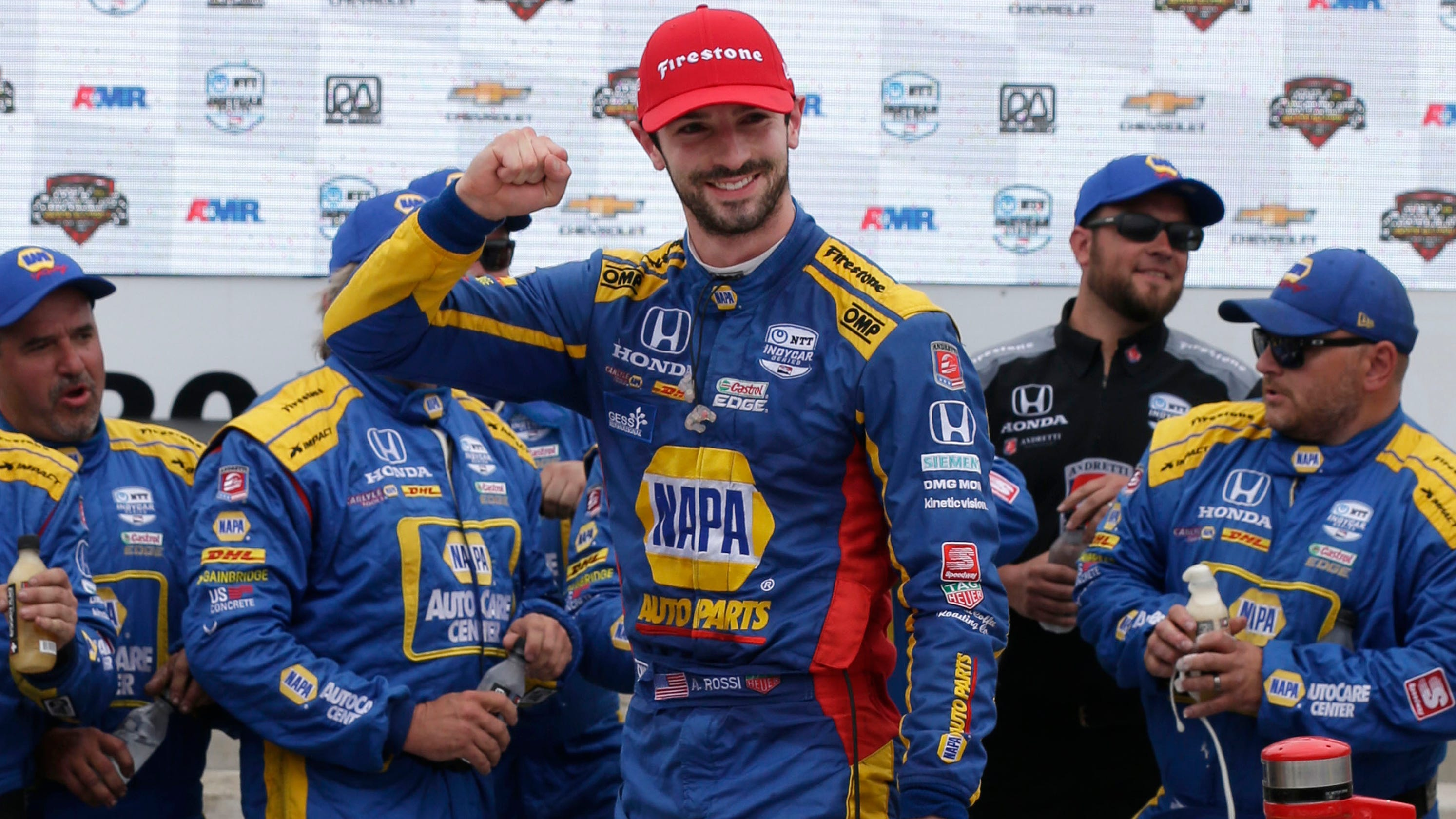 Alexander Rossi and focus