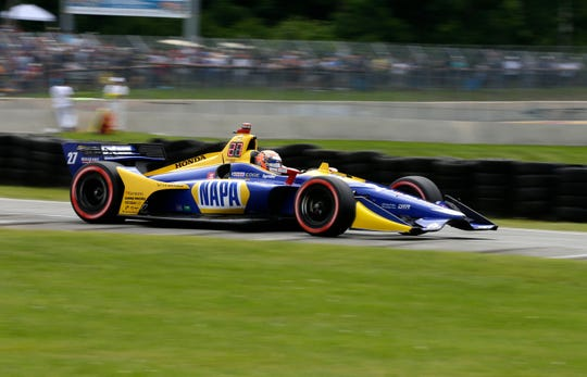 Rossi vs Newgarden - what three tracks