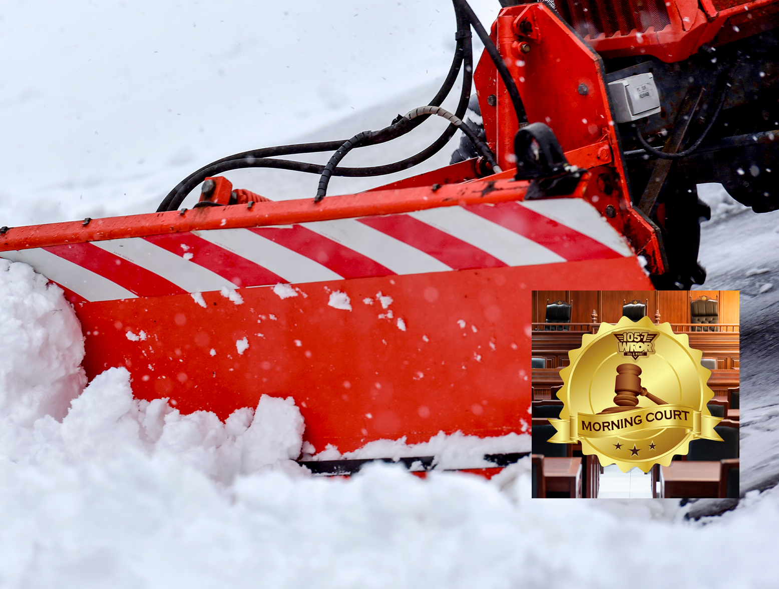 Morning Court Case of the Snow Job! 1/12 7:40 am - The ROR Morning Show Podcast