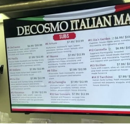 DeCosmo Italian Market Gets Ready For 1 Year Anniversary
