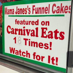 The New Funnel Cake for 2022 at the Florida Strawberry Festival