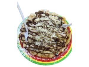 The New 2024 Florida State Fair and Florida Strawberry Festival Funnel Cakes