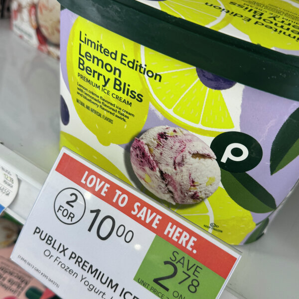 The new Publix ice cream flavors for Summer 2025