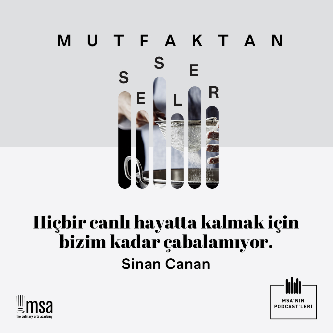 Mutfaktan Sesler - Bölüm 92 - Hiçbir Canlı Hayatta Kalmak İçin Bizim Kadar Çabalamıyor. episode artwork