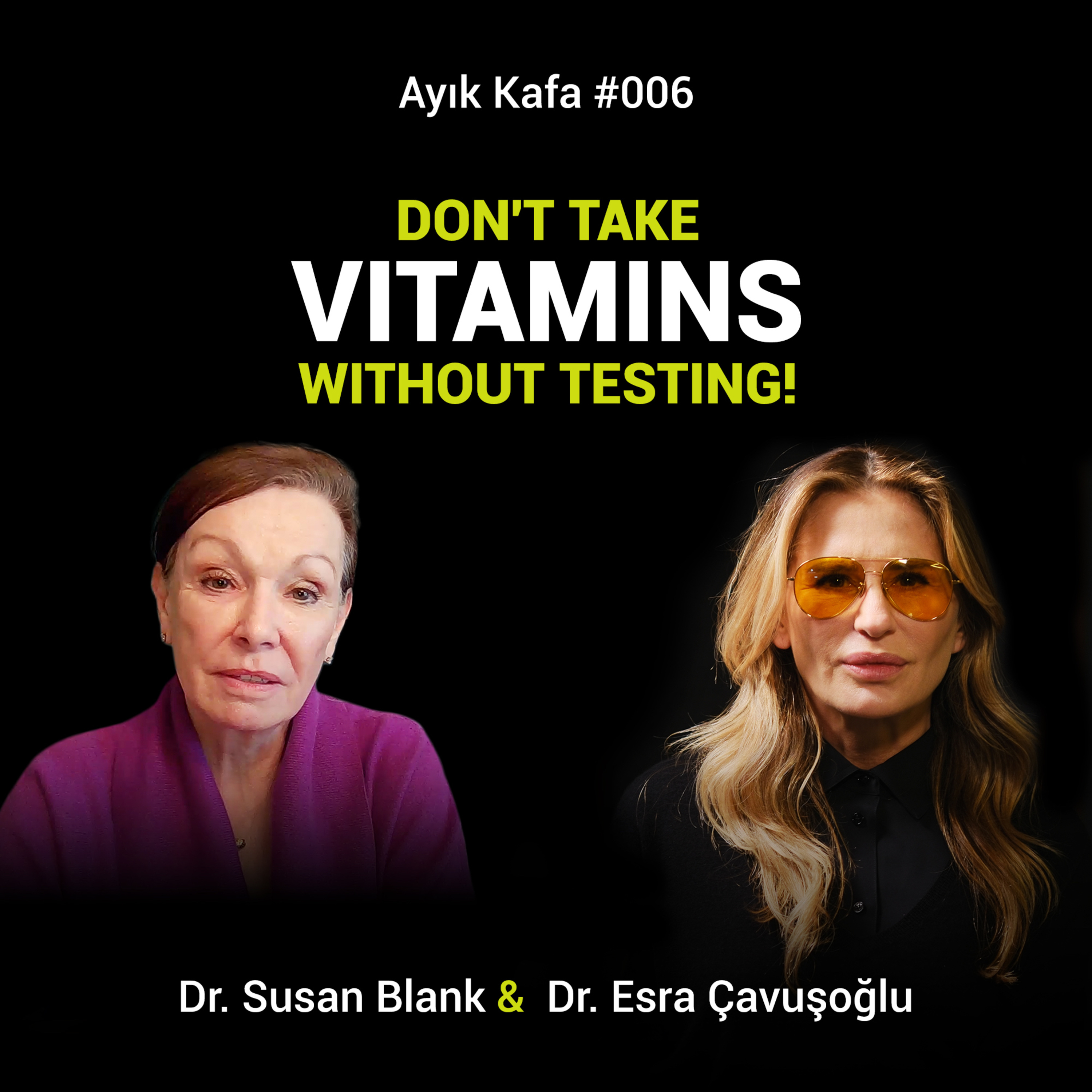 Don't take vitamins without testing! episode artwork