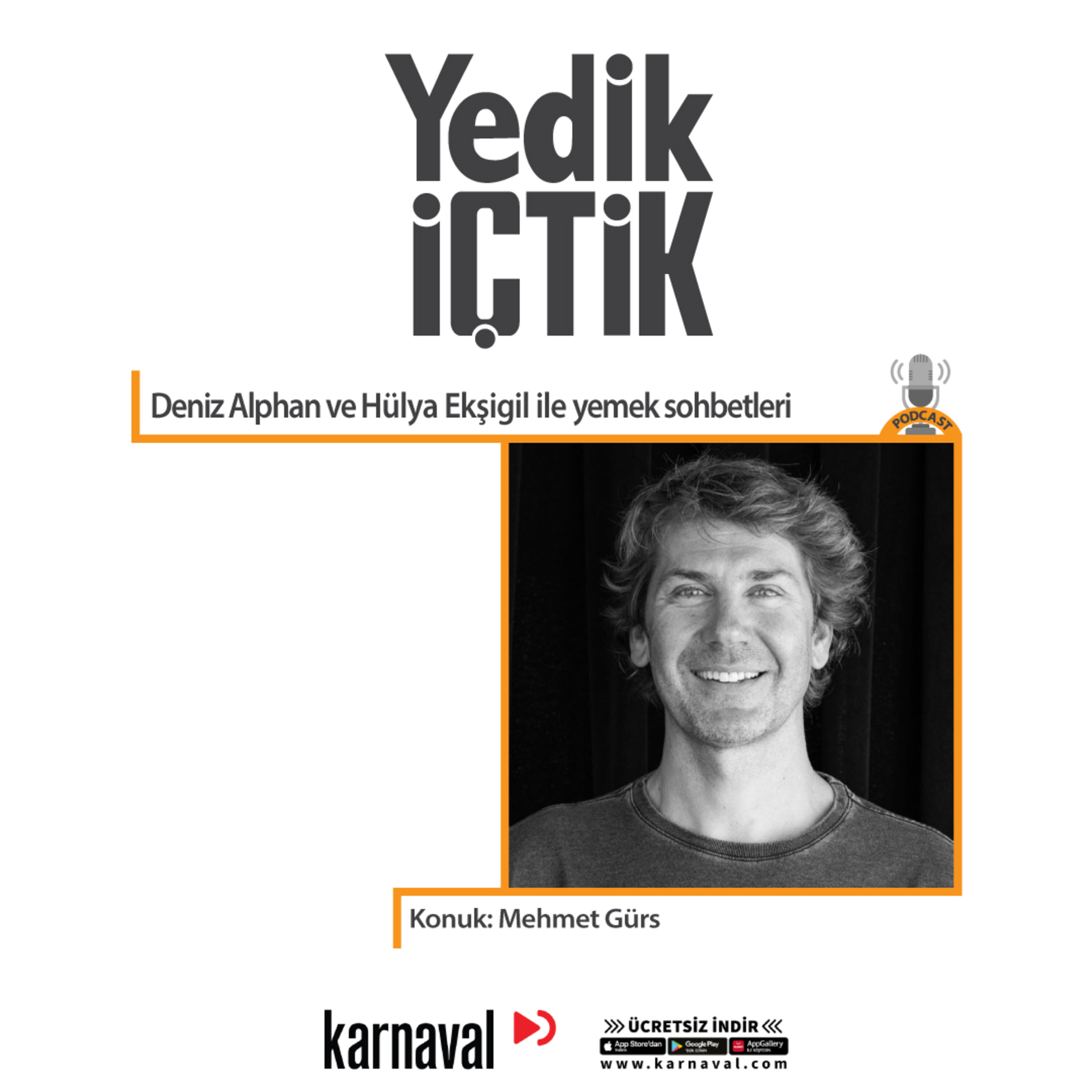 005 Yedik İçtik - Konuk: Mehmet Gürs