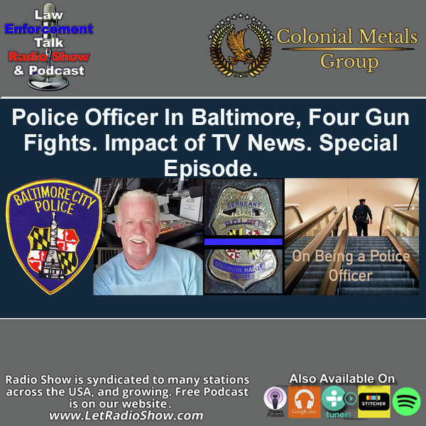 Police In Baltimore, Four Gun Fights. Impact of TV News. Special Episode