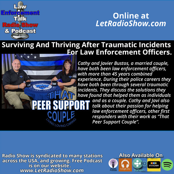 Police Couple Talks Trauma Critical Incidents Peer Support. Special Episode.