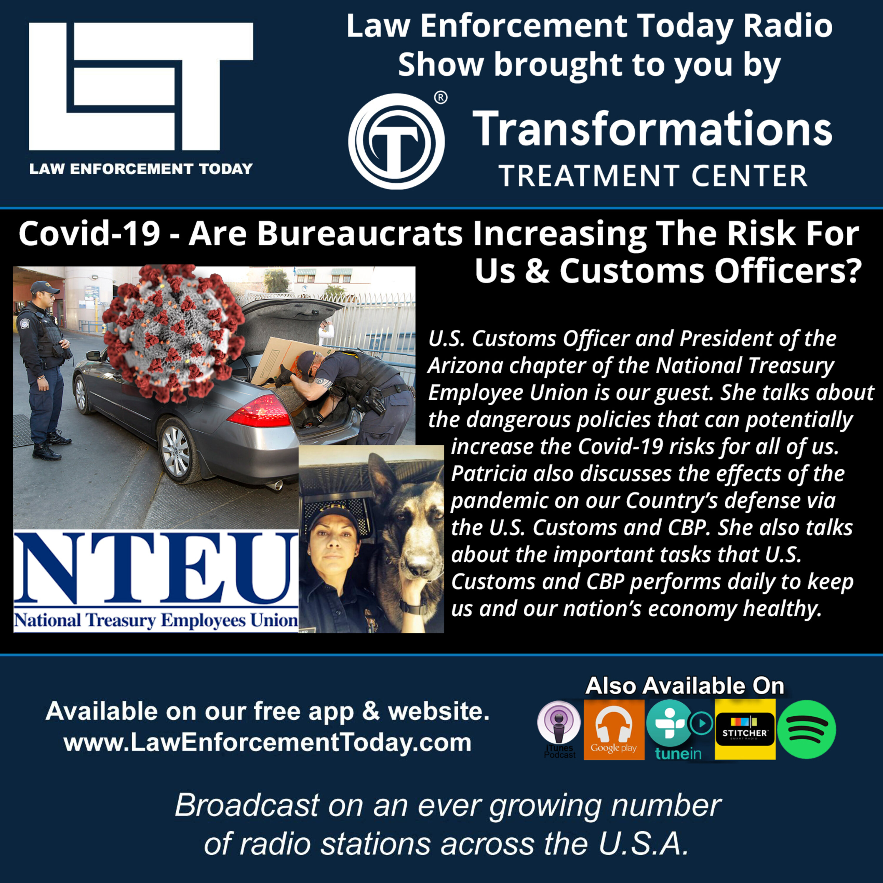 S4E29: Covid-19 - Are Bureaucrats Increasing The Risk For Us & Customs Officers?