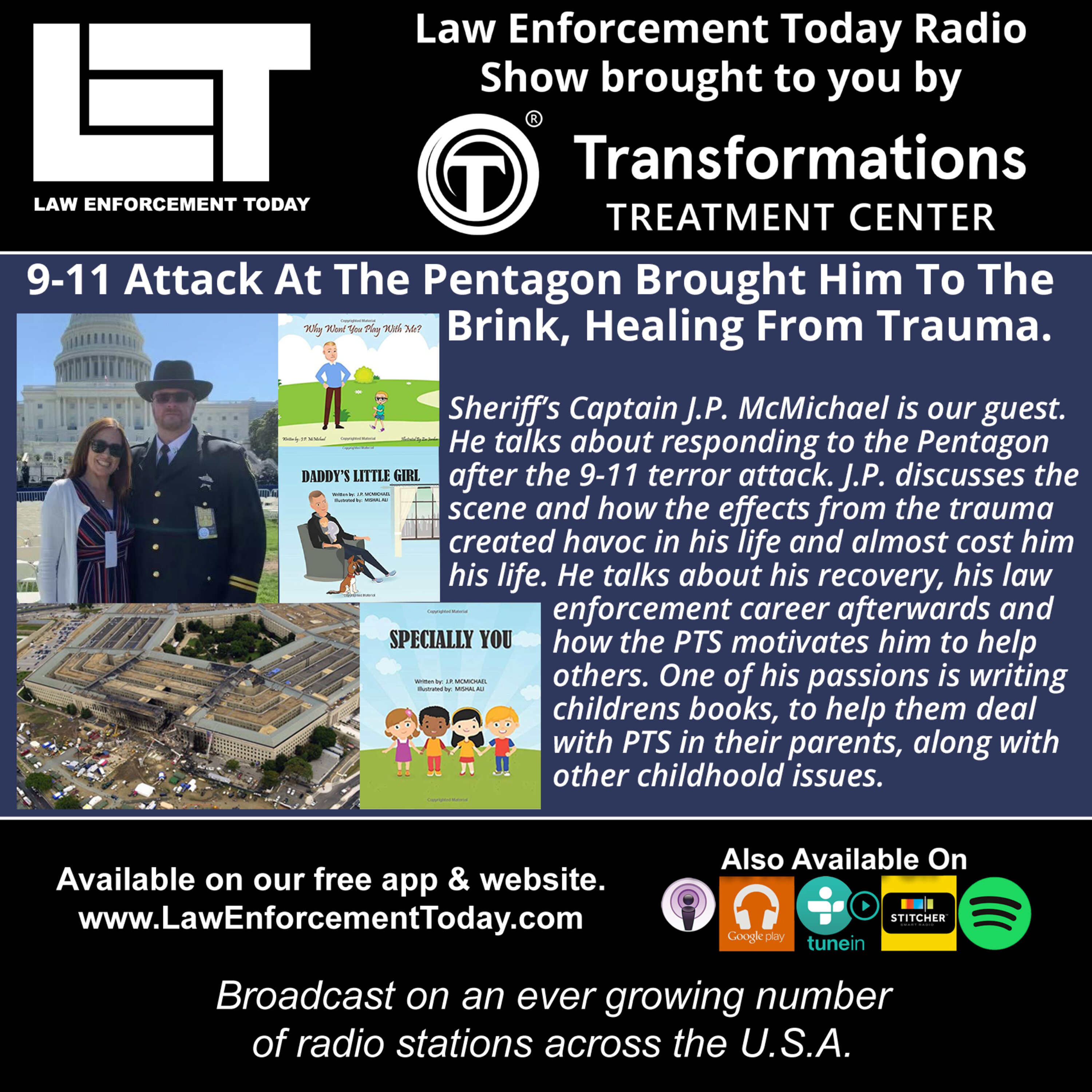 9-11 Pentagon Terror Attack Brought Him To Brink, Healing from the Trauma. 9-11 Pentagon Terror Attack Brought Him To Brink, Healing from the Trauma.