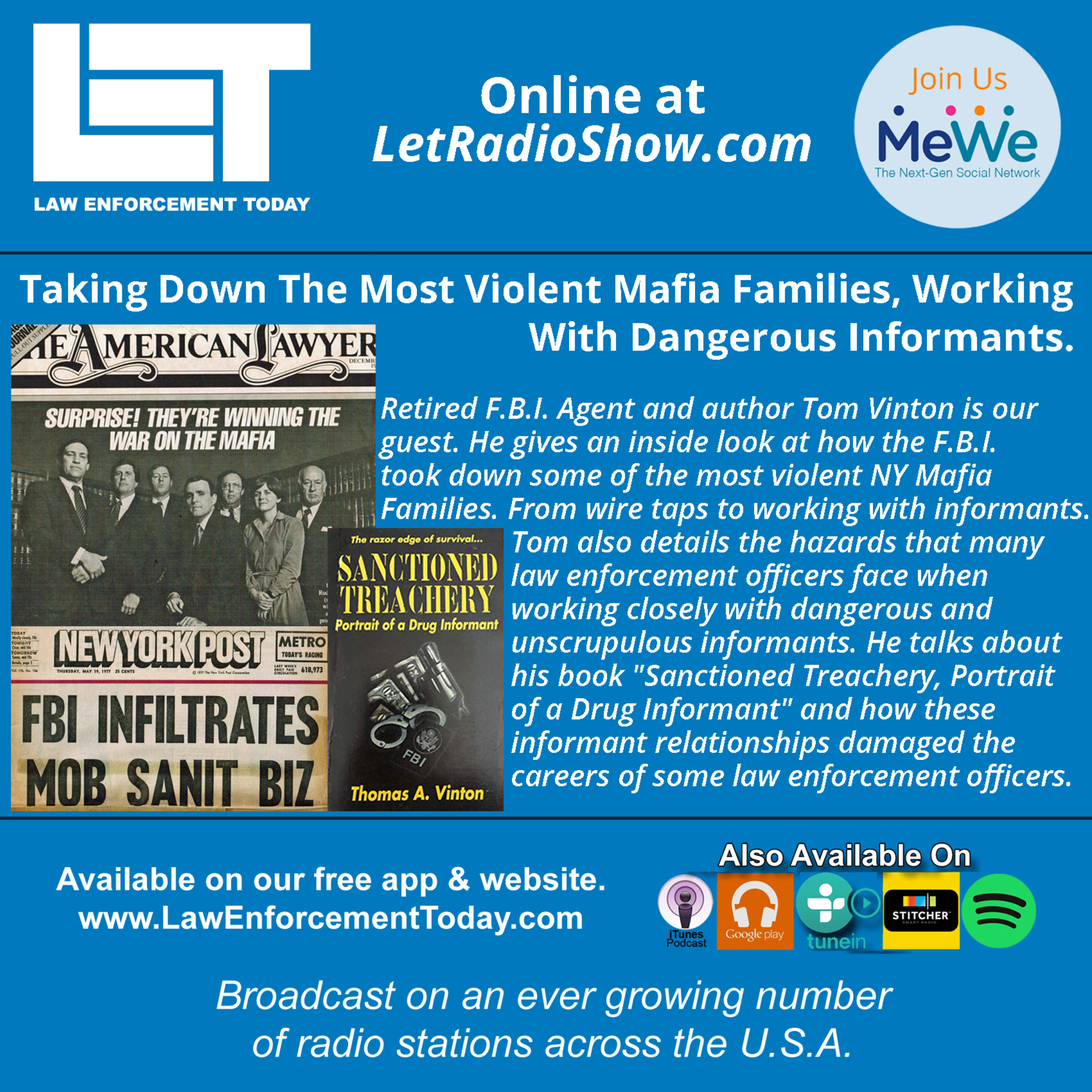 S4E91: Taking Down The Most Violent Mafia Families, Working With Dangerous Informants.