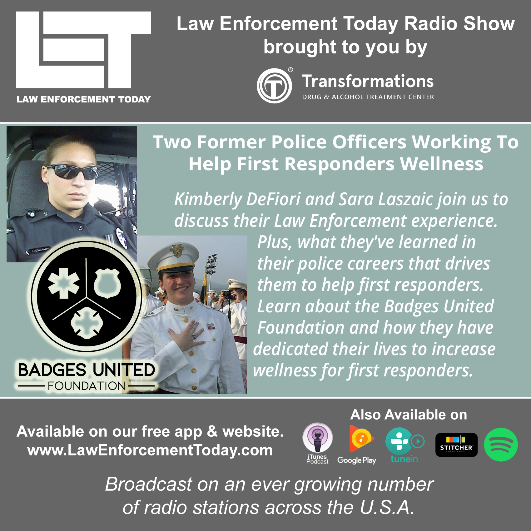 Former Police Officers Working To Help First Responders
