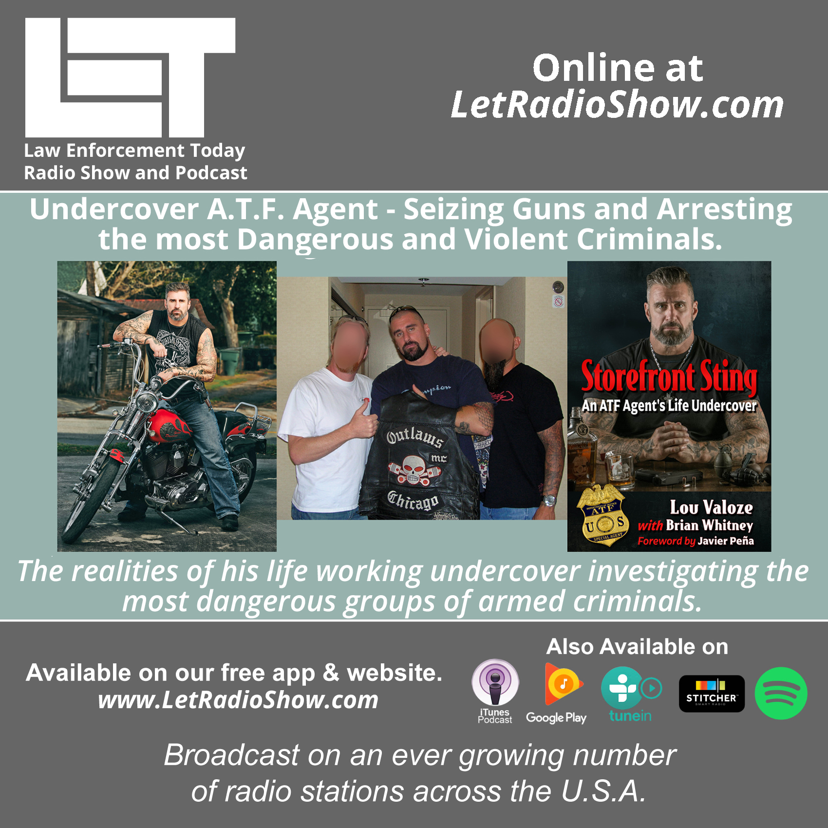 S6E29: Undercover ATF Agent - Guns and Arresting Dangerous and Violent Criminals.