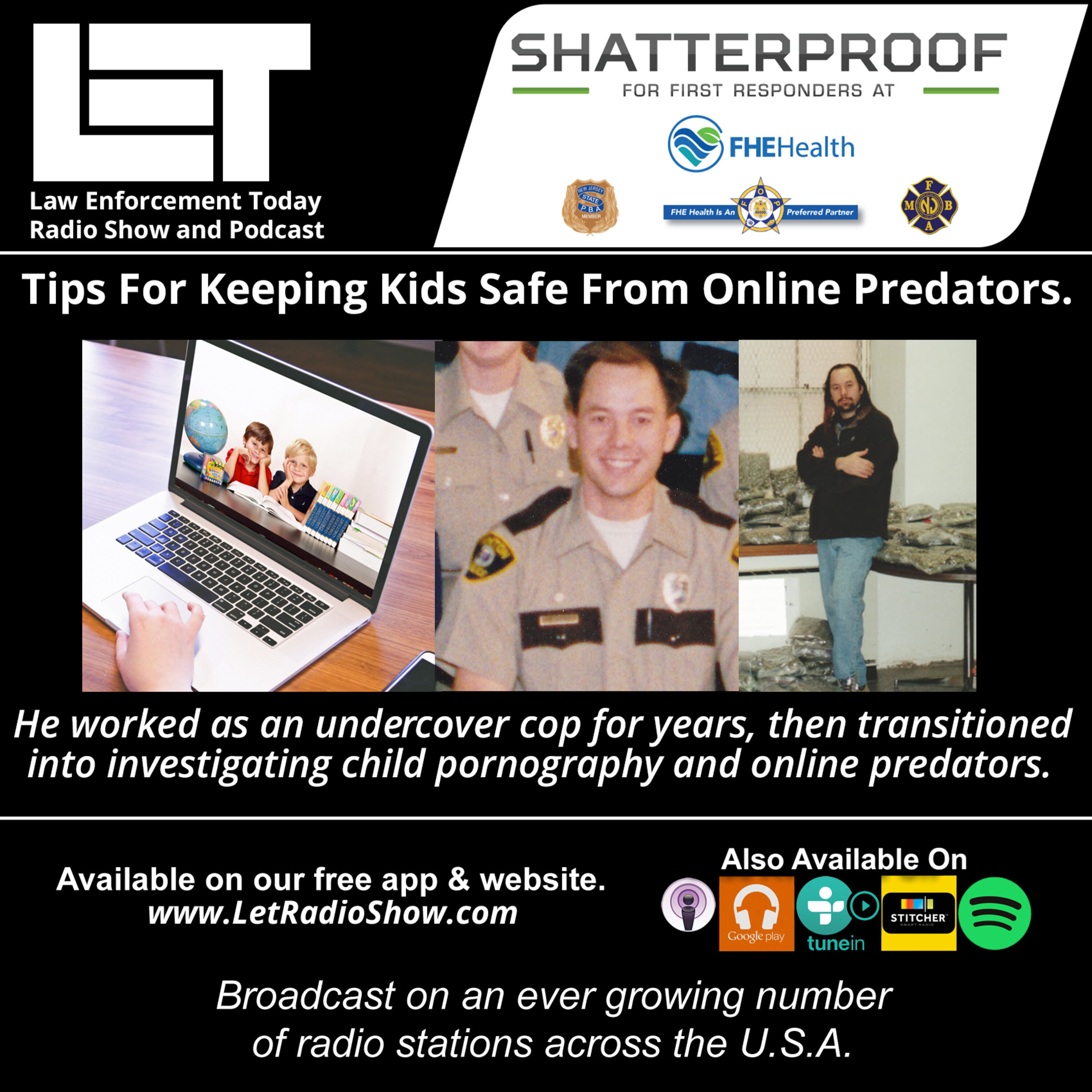 Keeping Kids Safe. Police Officer, investigating child porn and online predators.