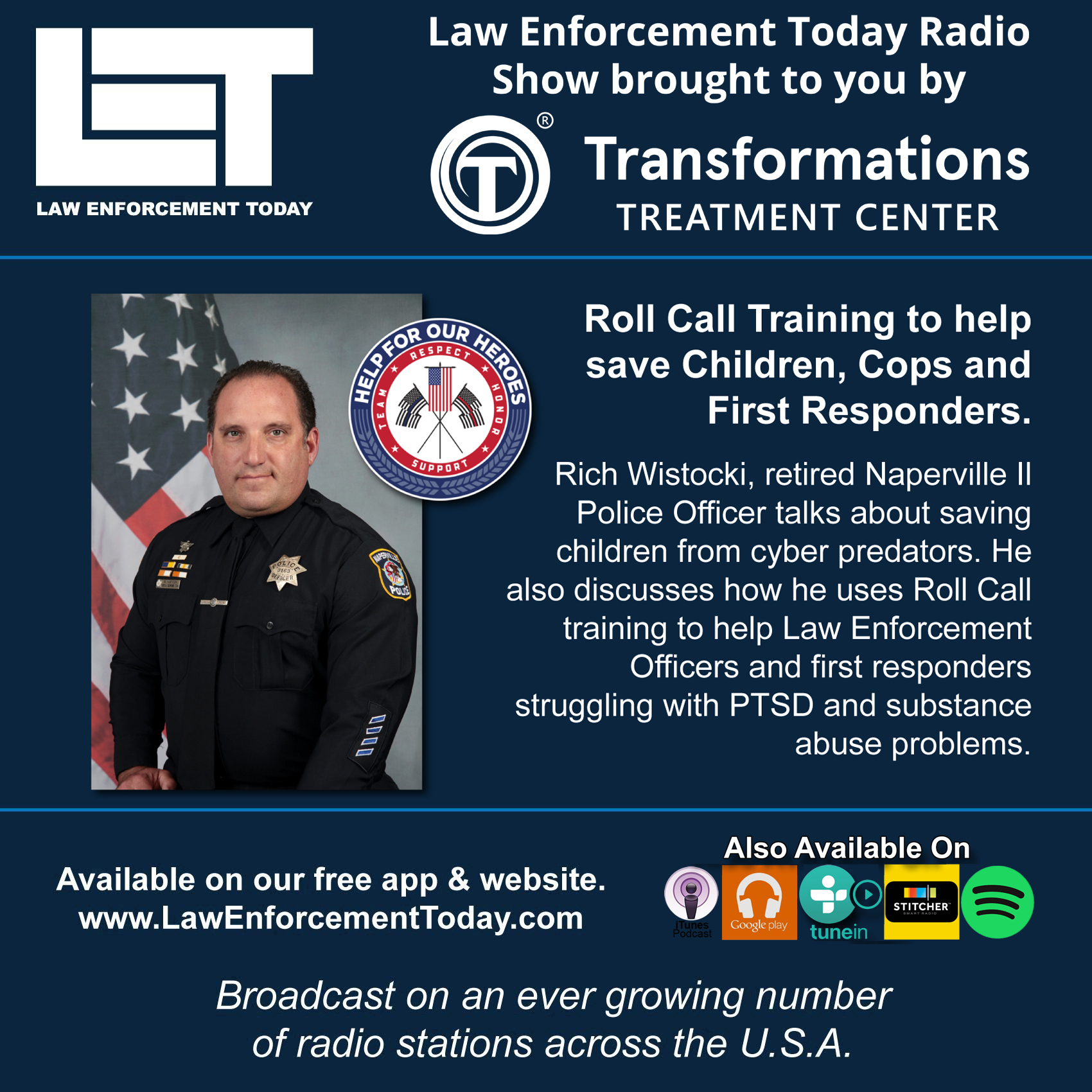 Saving Children, Police Officers and First Responders with Roll Call Training.