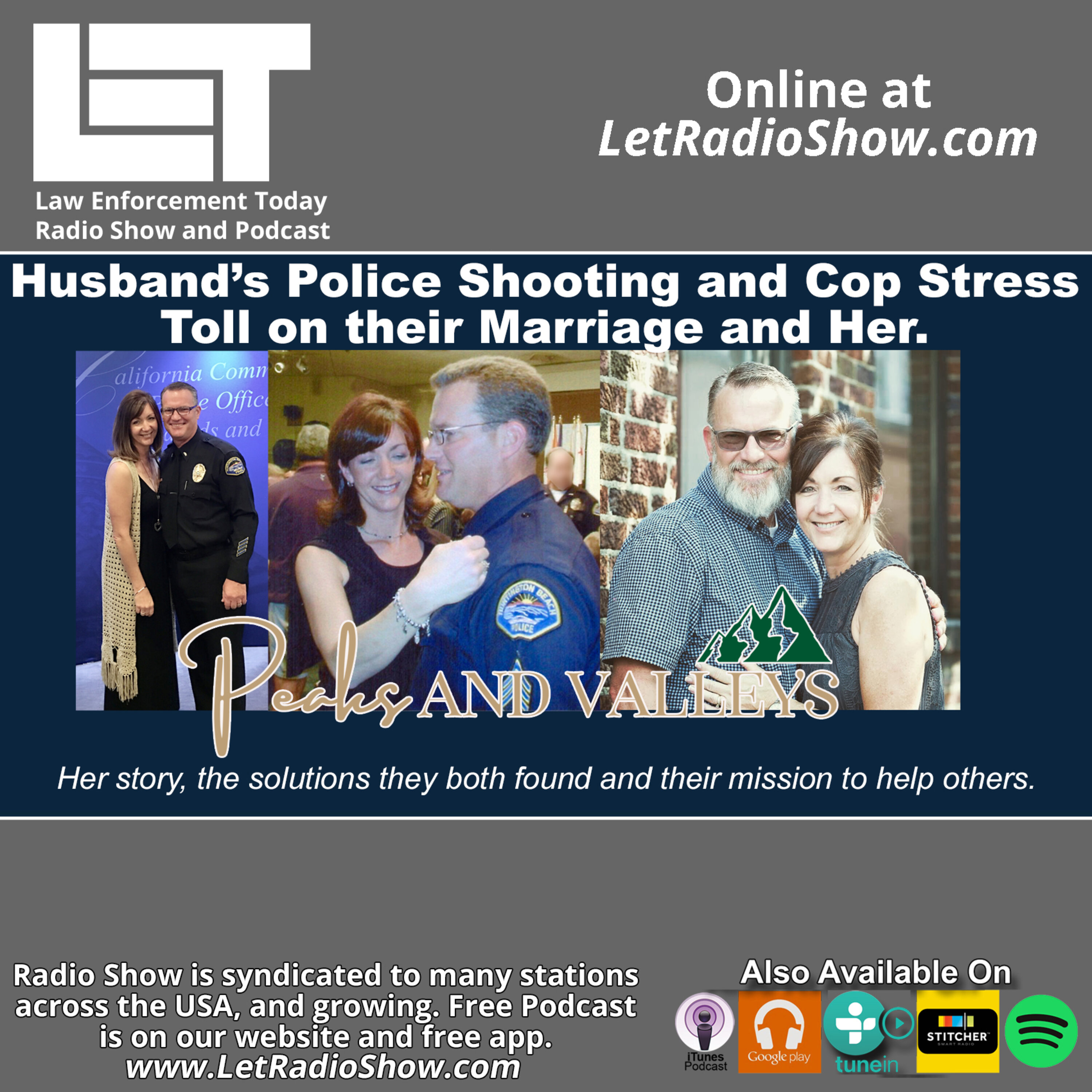 Police Shooting and Cop Stress, Toll on their Marriage and Her.