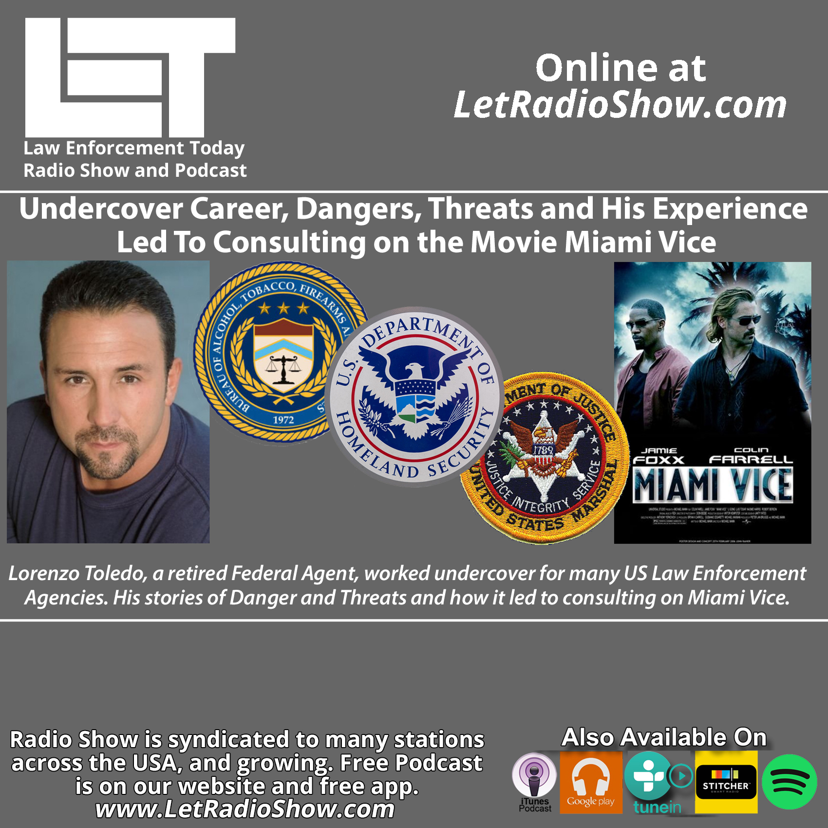 Deep Cover ATF, Danger and Threats and Miami Vice Movie