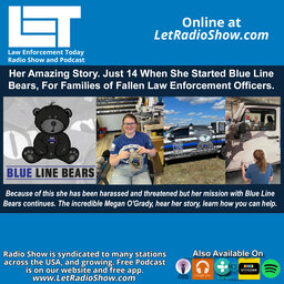 Police Officers Daughter Started Blue Line Bears at 14, For Families of Fallen Law Enforcement Officers. Her Amazing Story.