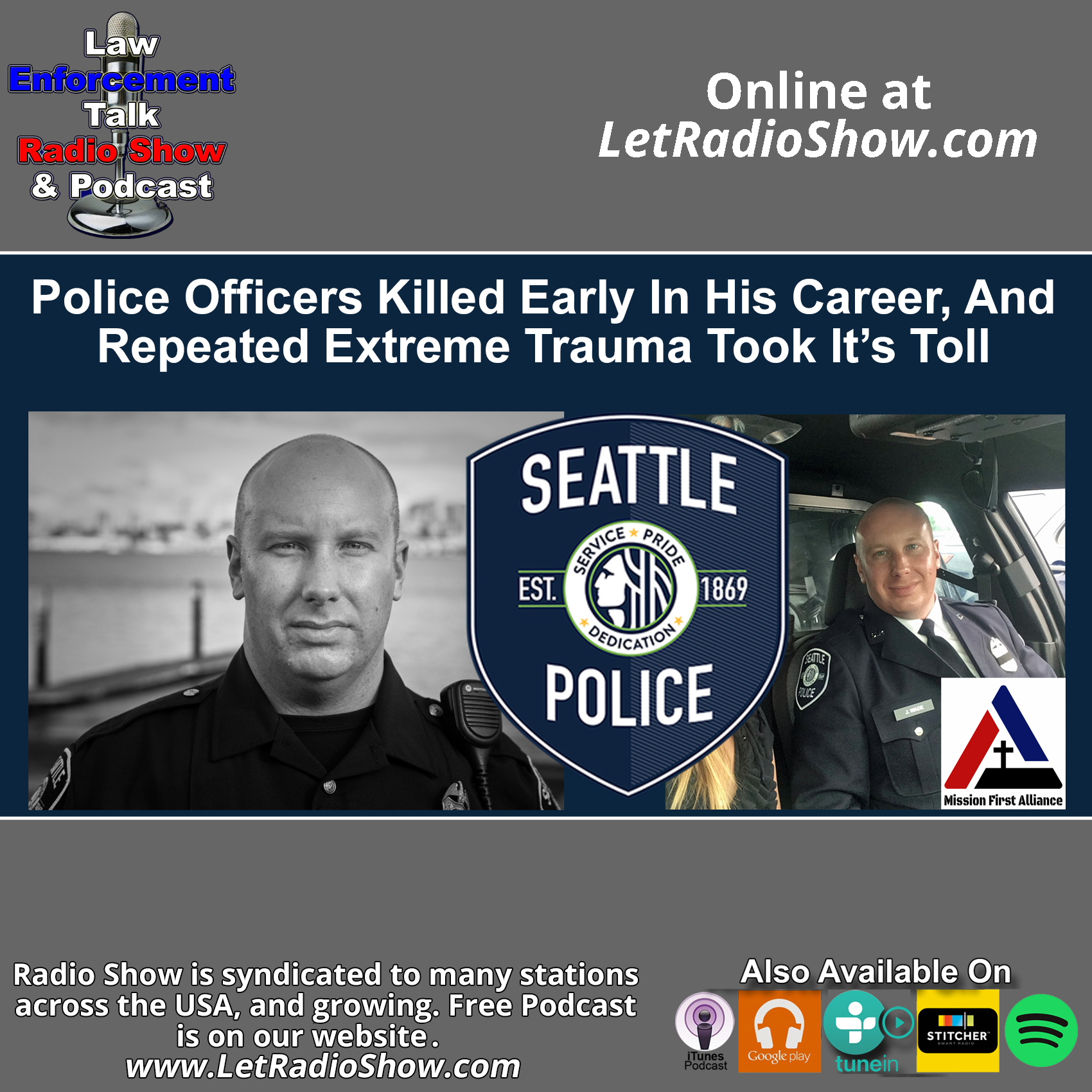Police Officers Killed, Violence, Trauma During His Career
