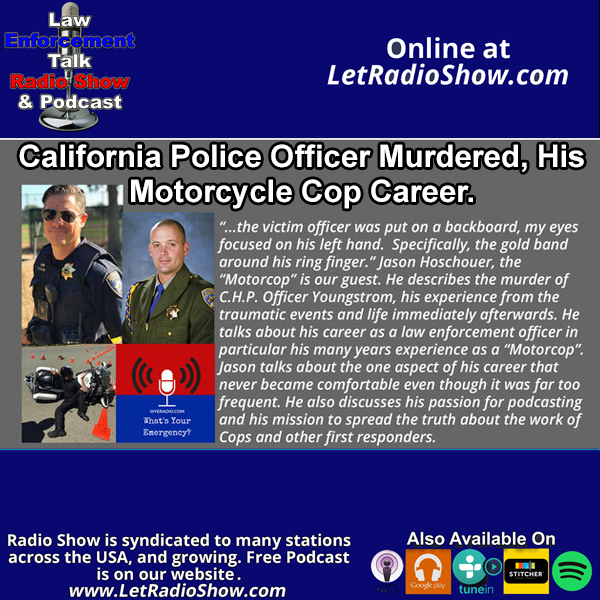 California Police Officer Murdered, His Motorcycle Cop Career
