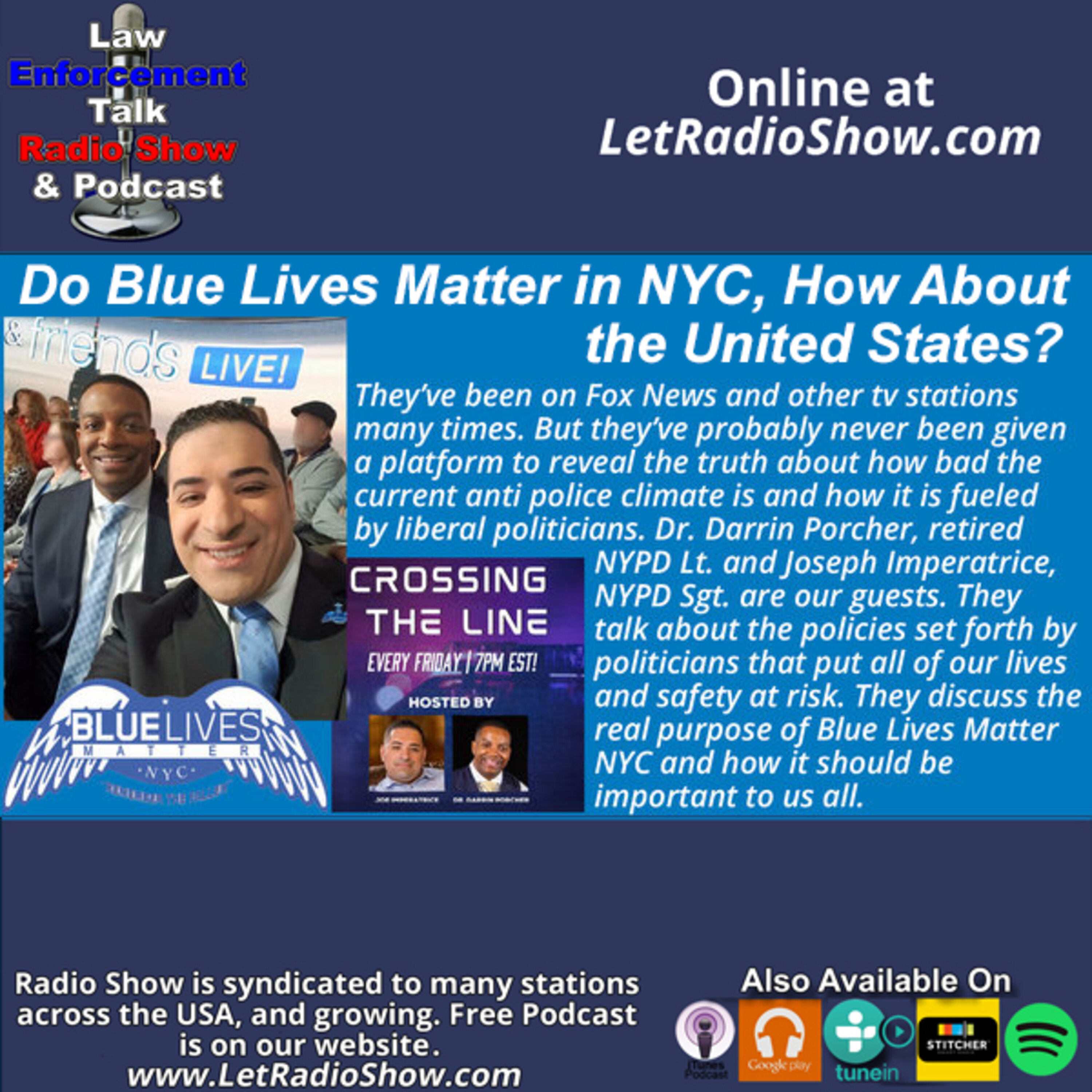 Do Blue Lives Matter in NYC, How About the United States? Special Episode.