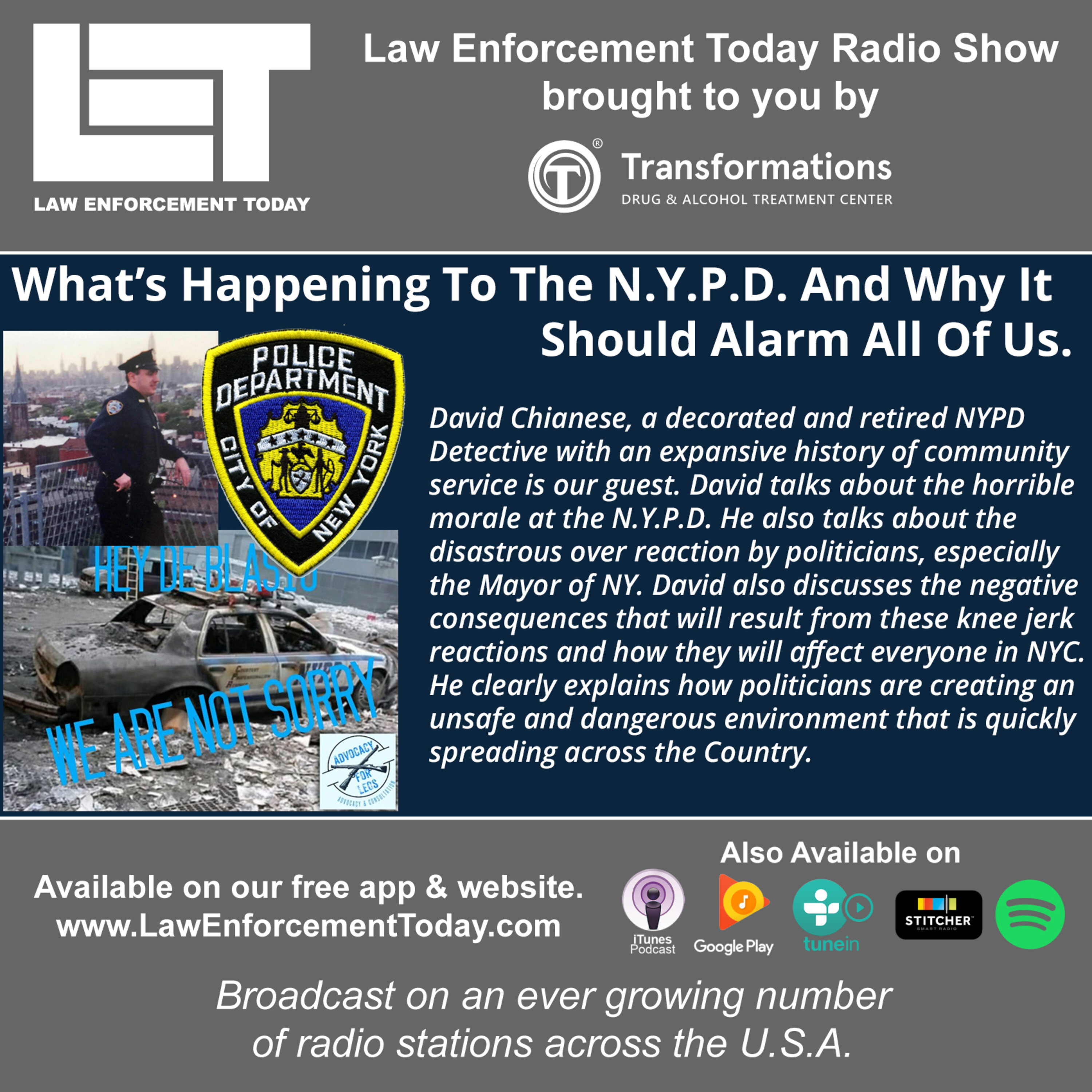S4E46: What’s Happening To The N.Y.P.D. And Why It  Should Alarm All Of Us.