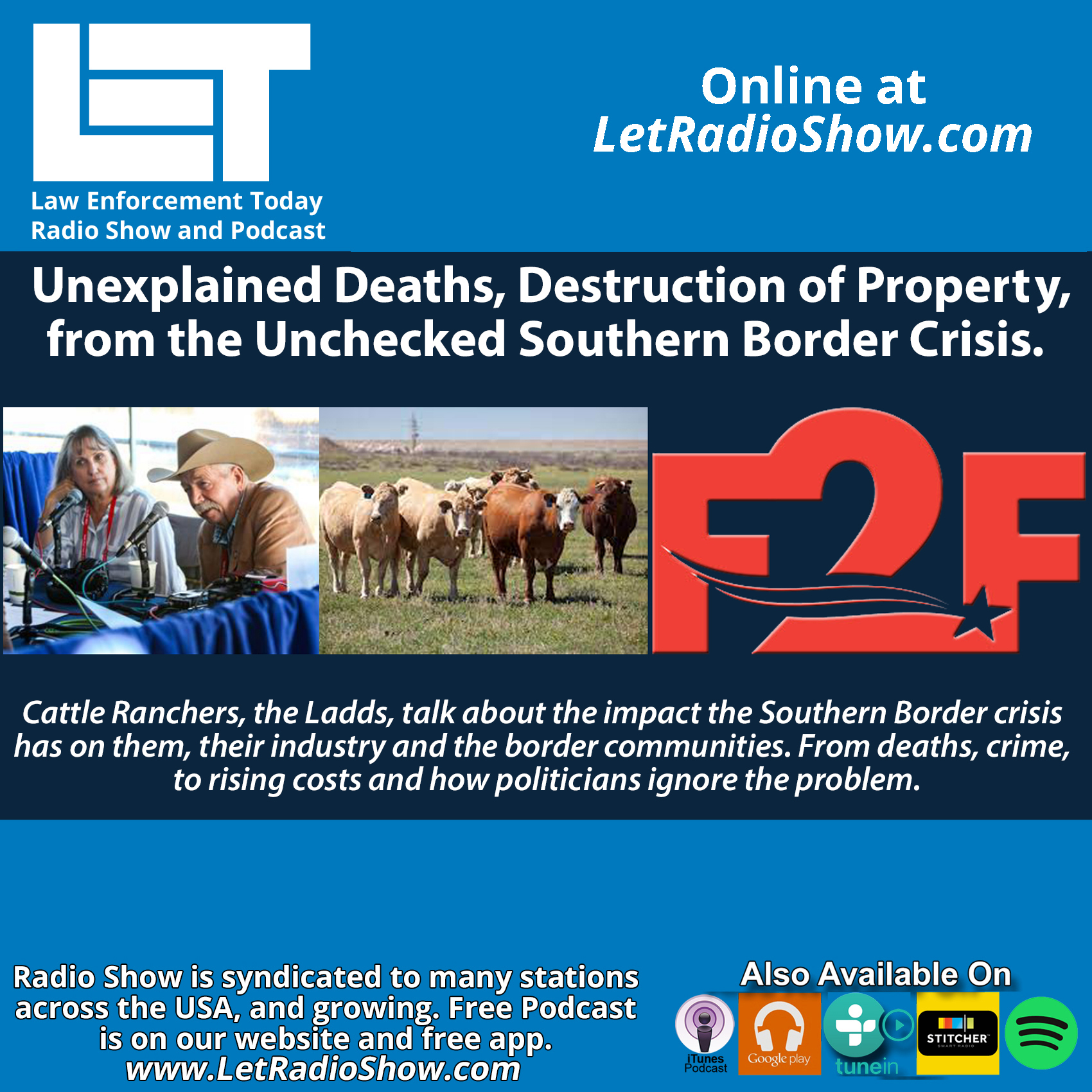 Vandalism and Deaths on Ranch, From the Southern Border Crisis.