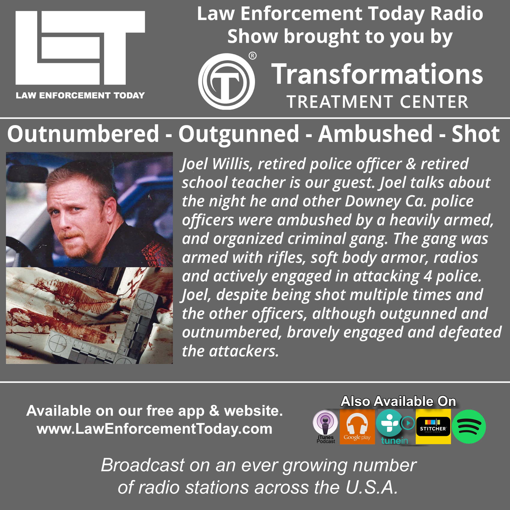Police Officers Ambushed and shot by well armed and organized criminals.