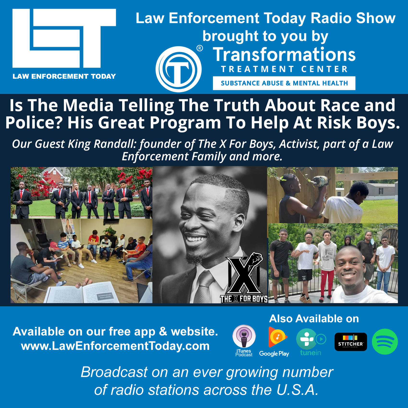 Police Officers and Race, Is The Media Reporting Truth? His Great Program To Help At Risk Boys.