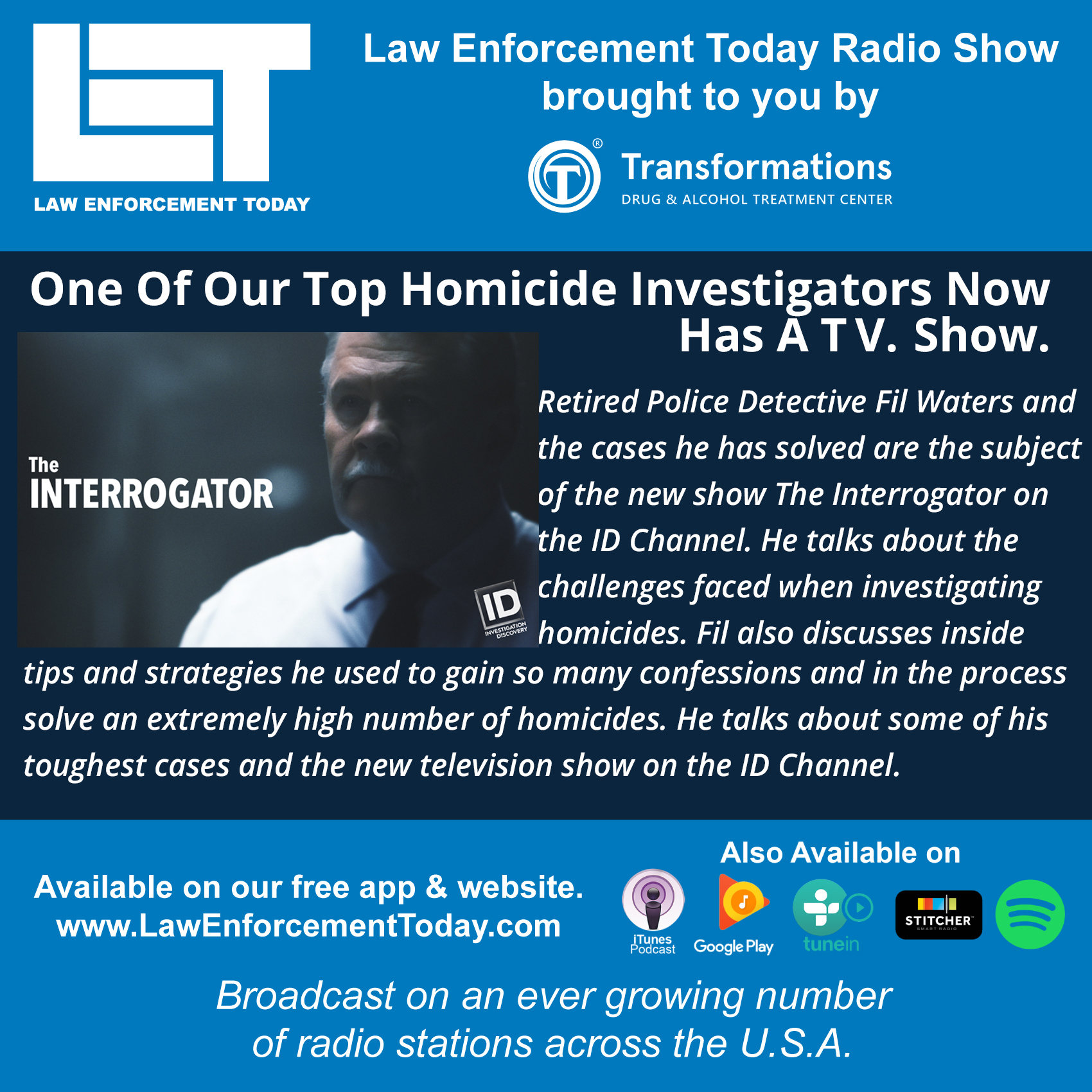 Homicide Detective Has a TV Show on ID Channel