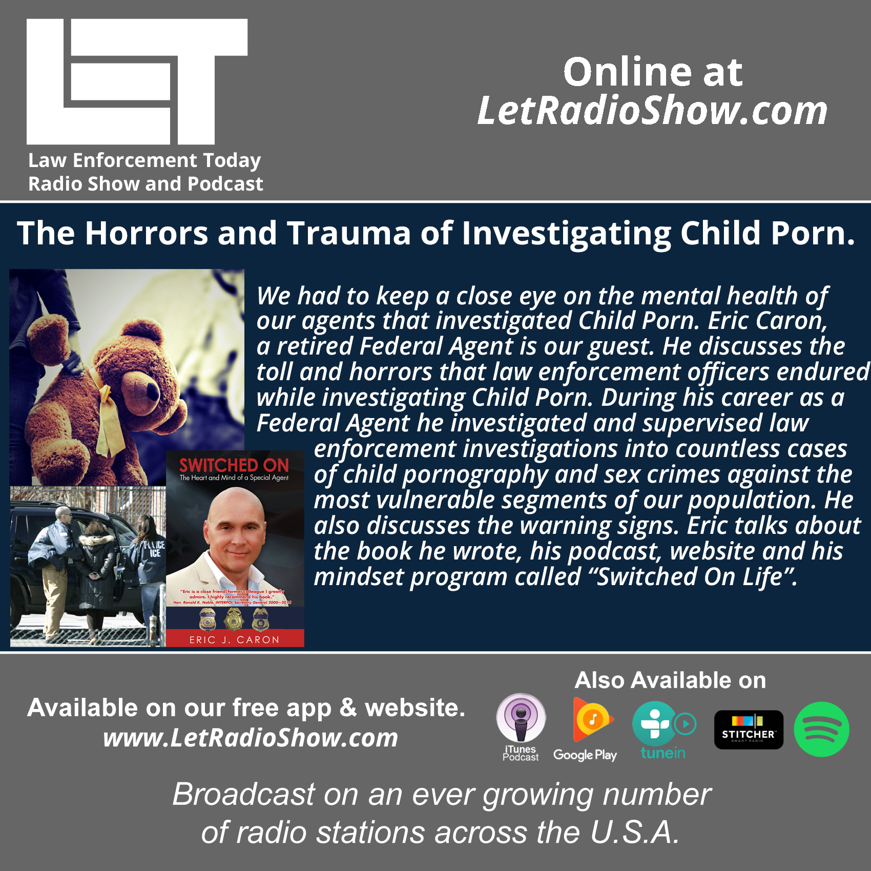 S5E33: The Horrors and Trauma of Investigating Child Porn.