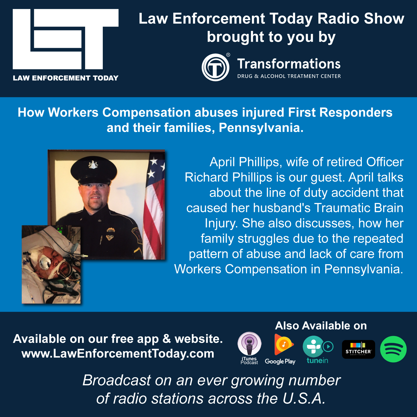 Police Officer and Family Abused By Workers Compensation and their Government.