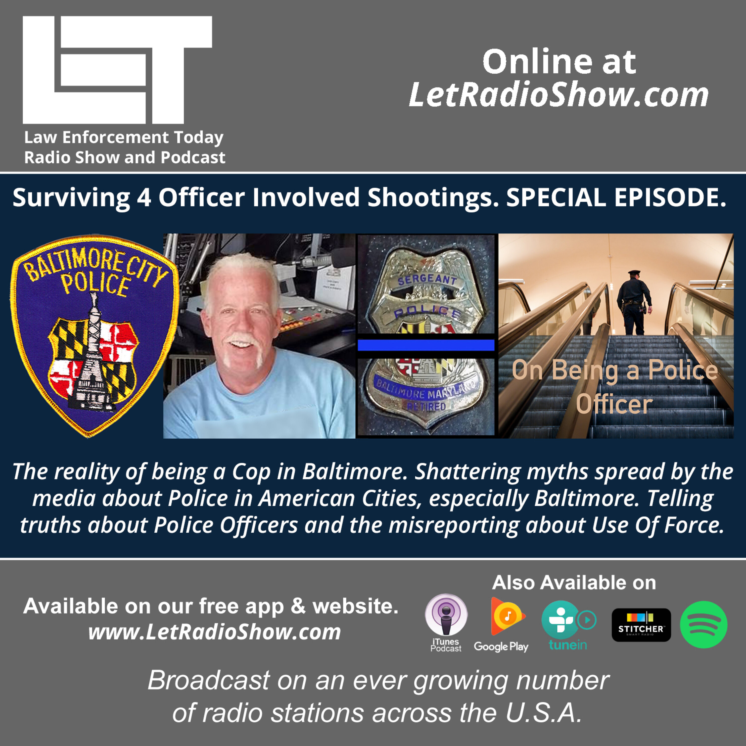S6E25: Surviving 4 Officer-Involved Shootings. SPECIAL EPISODE.