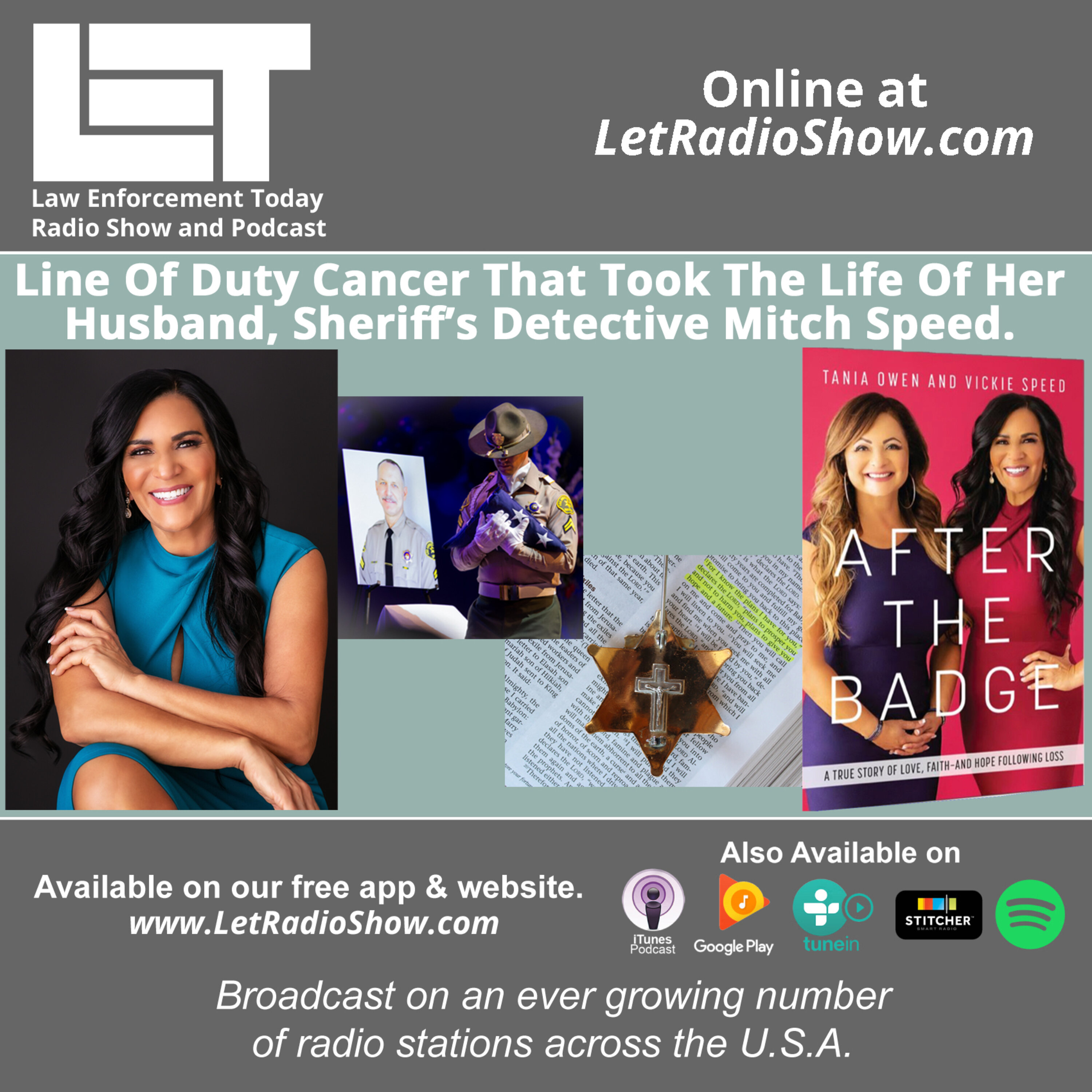 S5E47: Line Of Duty Cancer That Took The Life Of Her Husband, Sheriff’s Detective Mitch Speed.