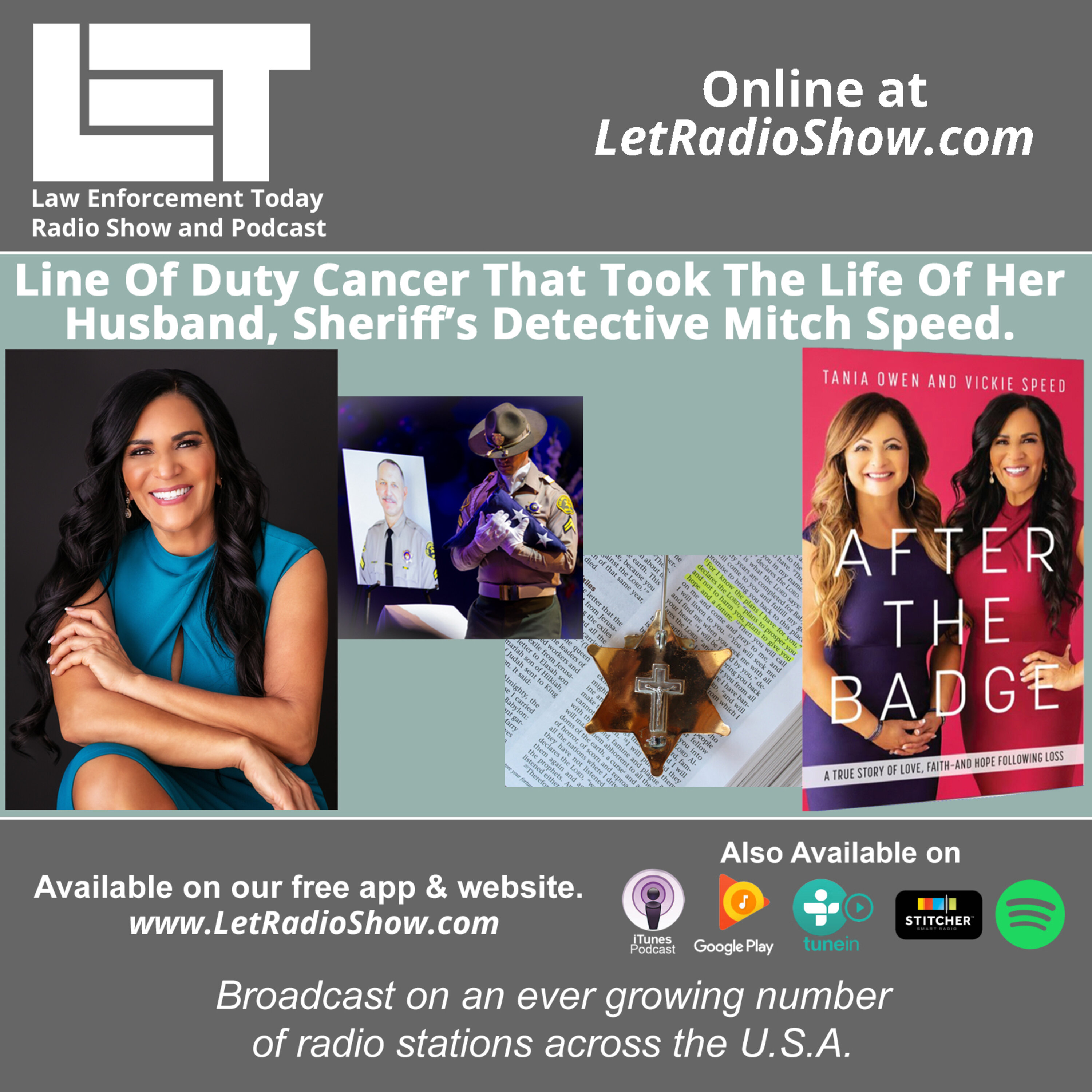 Her Husband Sheriff’s Detective, Died From Cancer. Her Husband Sheriff’s Detective, Died From Cancer.