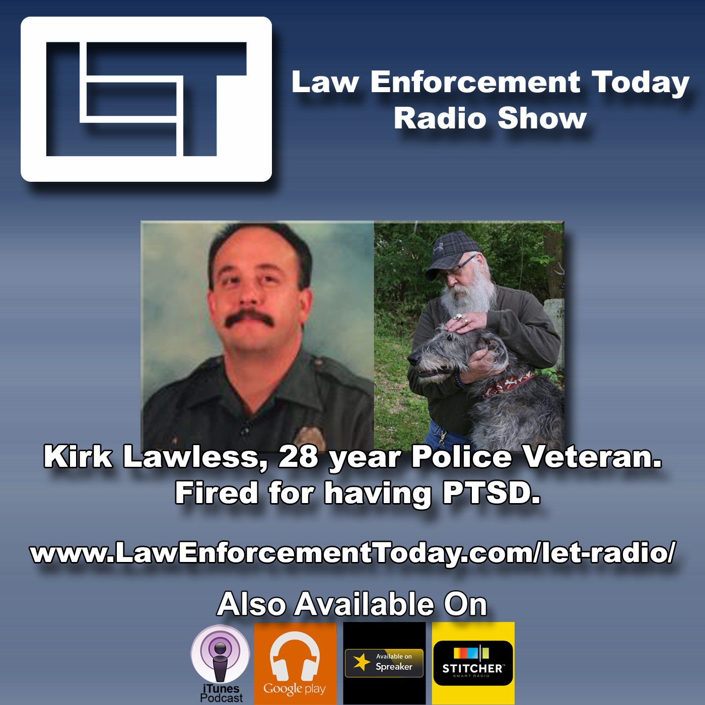S1E15: 28 year Police Veteran fired for having PTSD from on the job violence.