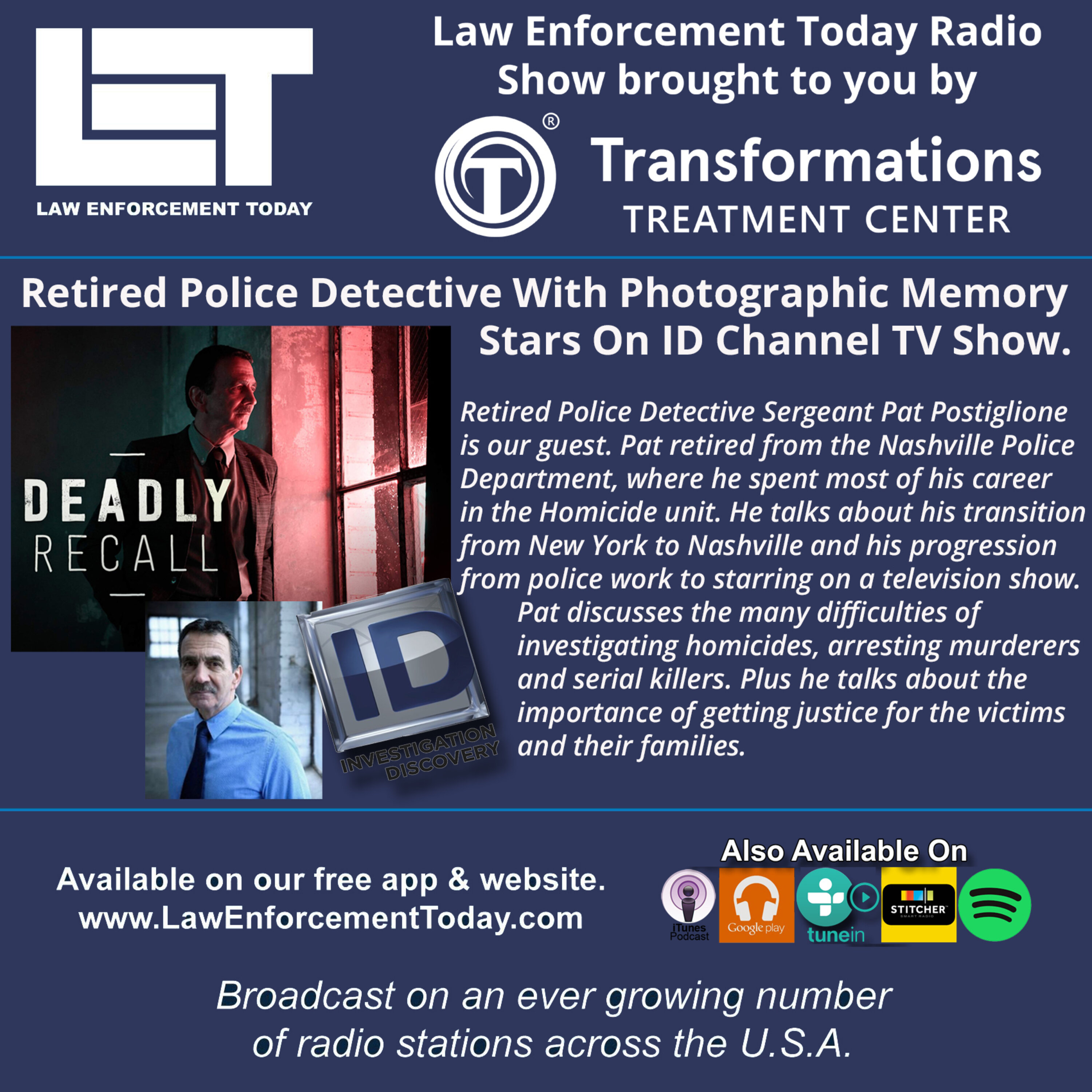 S4E33: Retired Police Detective With Photographic Memory Stars On ID Channel TV Show.