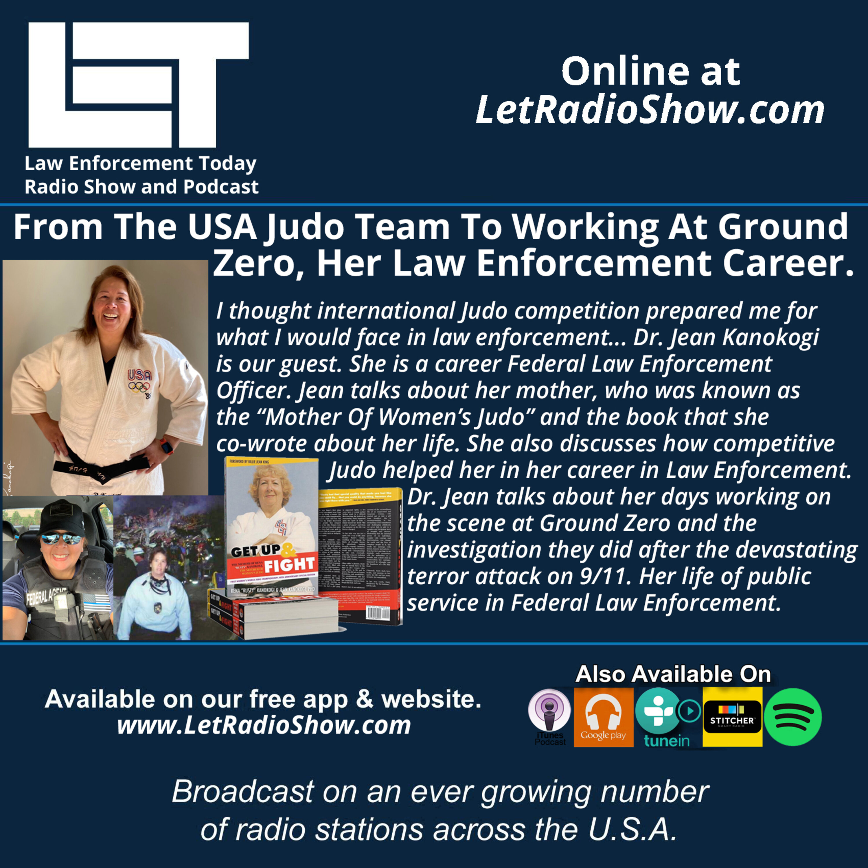 Episode image for S5E26: From The USA Judo Team To Working At Ground Zero, Her Law Enforcement Career.