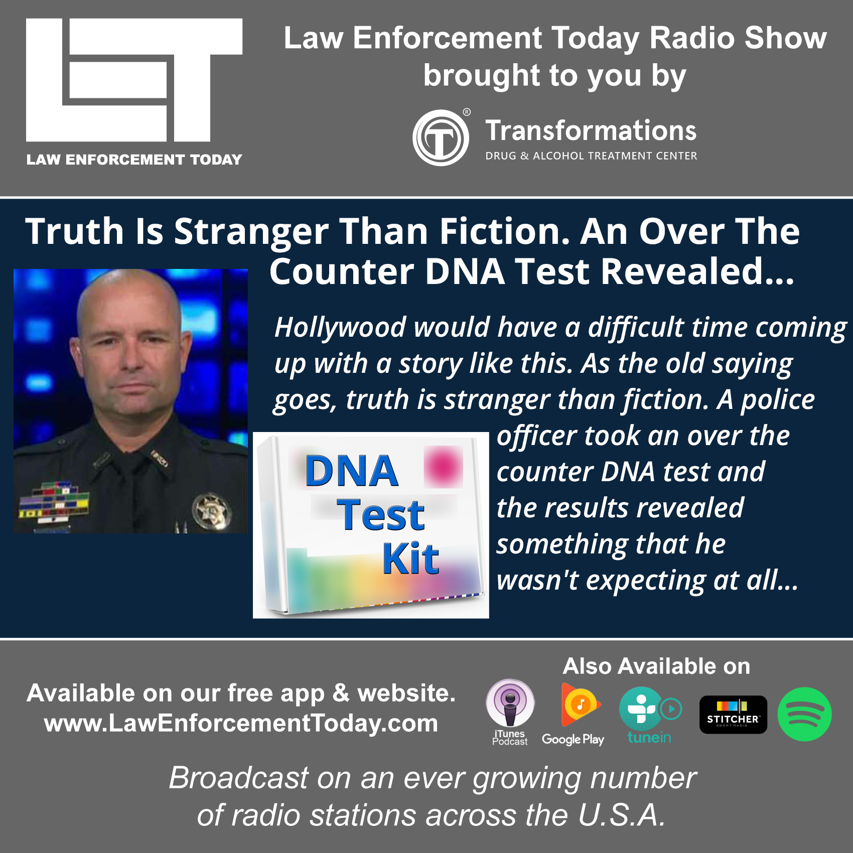 Police Officer DNA Test , Surprising Results