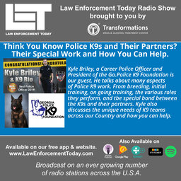 Police K9s And Partners, Special Work And How You Can Help.
