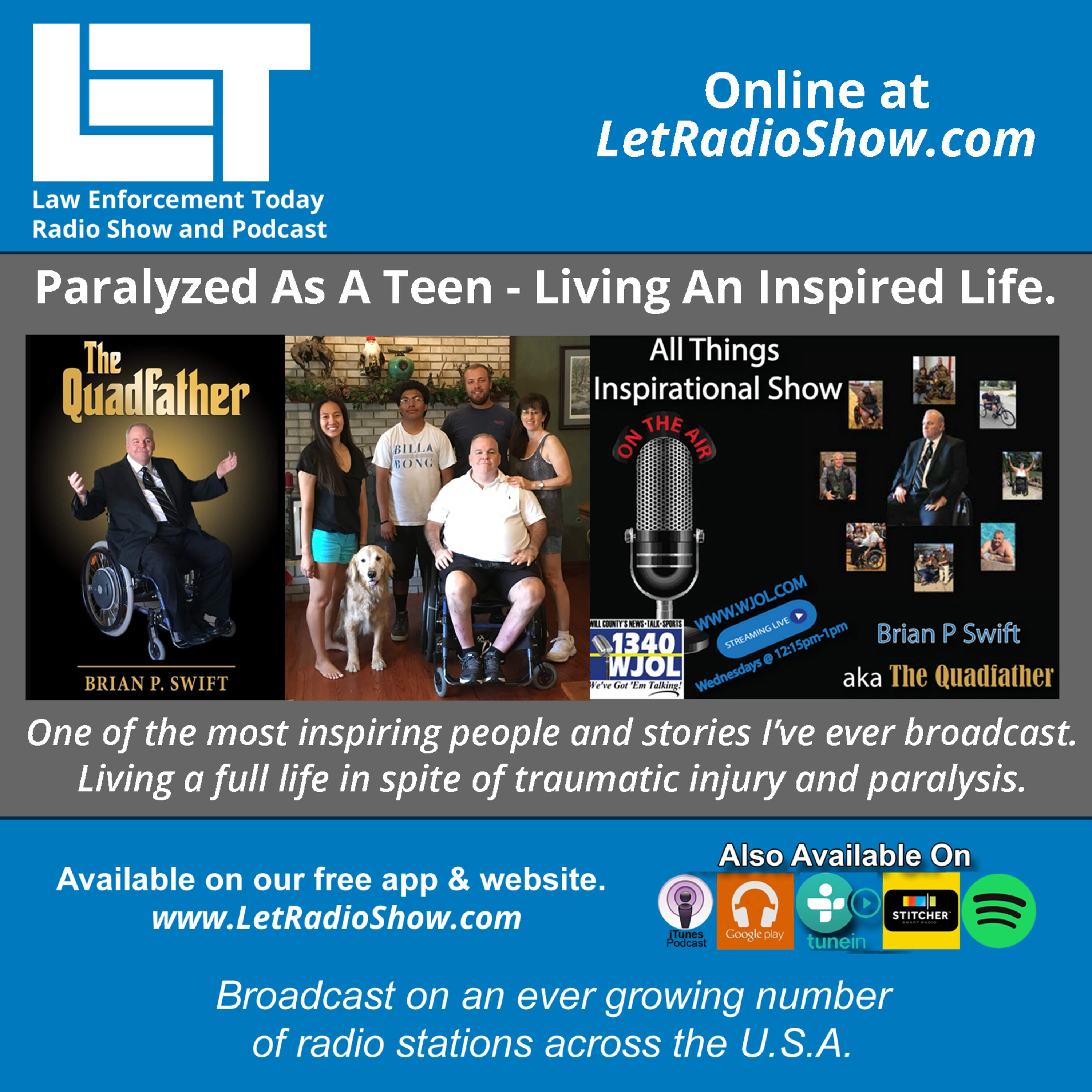 S6E16: Paralyzed As A Teen - Living An Inspired Life.